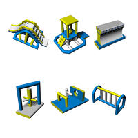 Single inflatable aqua park game in stock